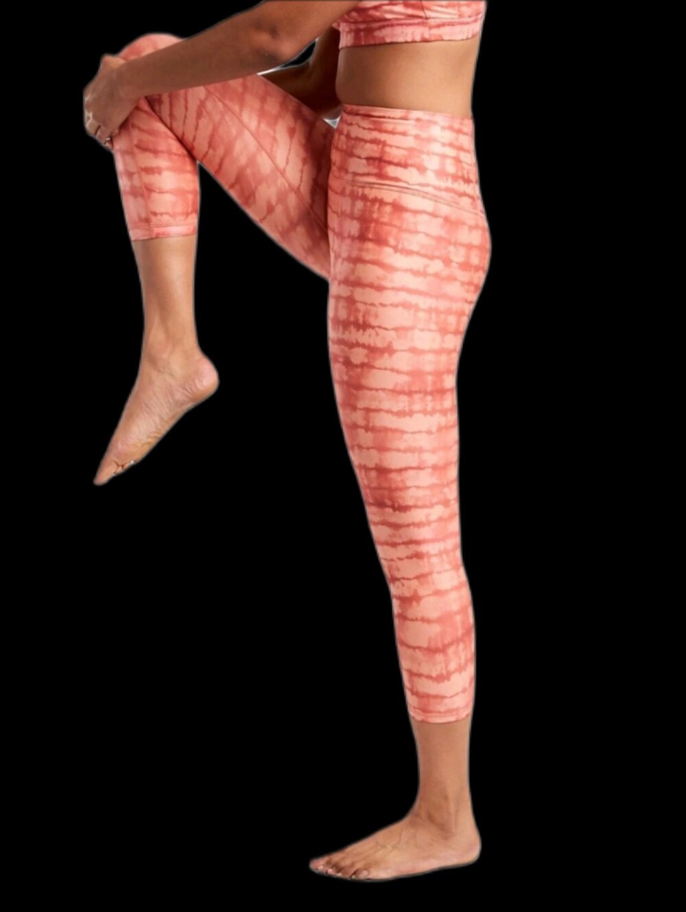ATHLETA Elation Printed Capri BNWT